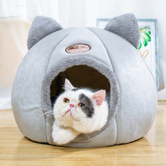 Cozy Cat Cave Bed