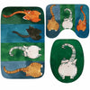 Image of Adorable Kitty  3 Piece Absorbent Bathroom Mats